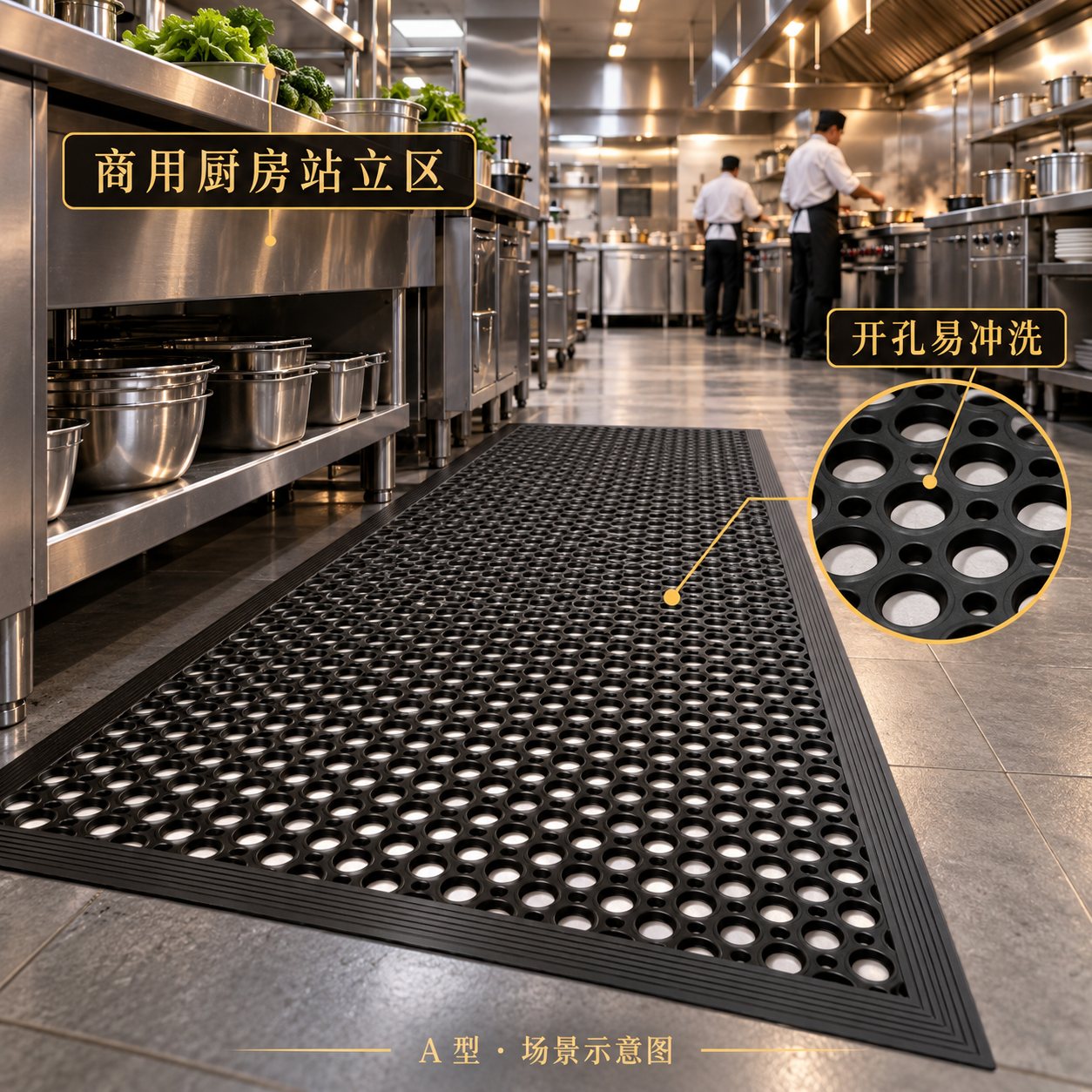 适配商用站立工位