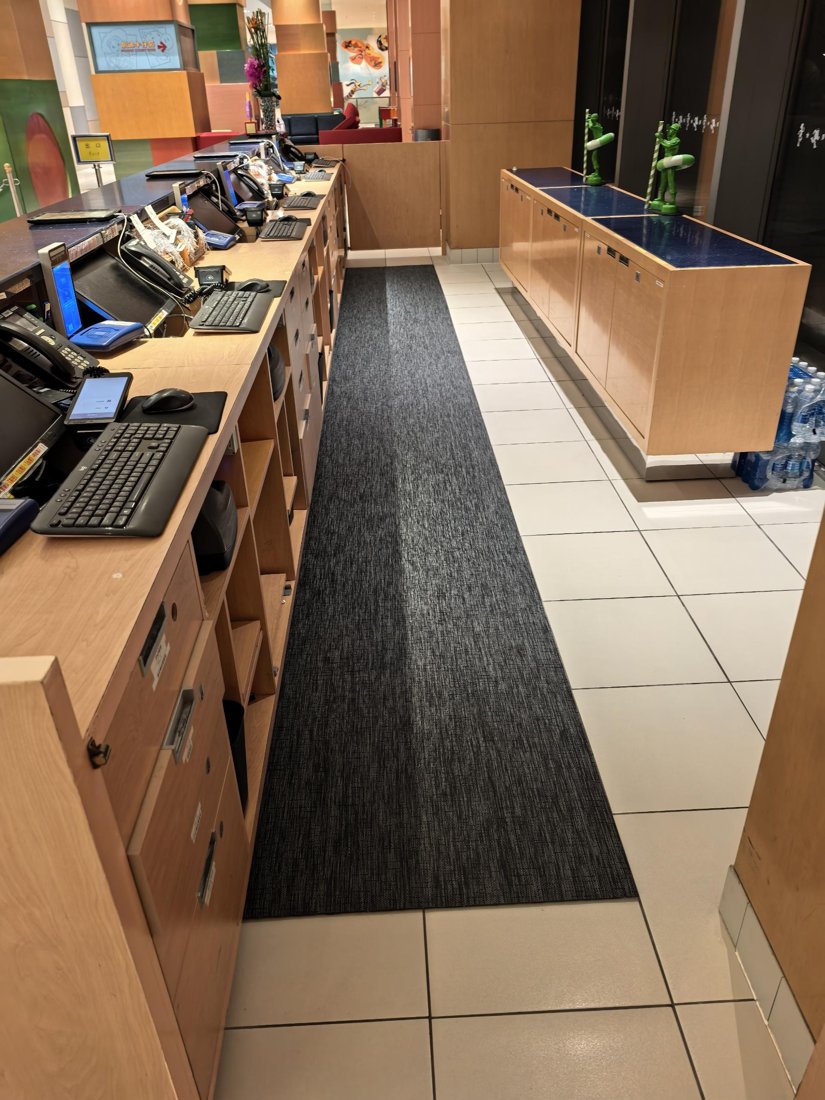 迪士尼玩具总动员酒店 · 站立区域铺设