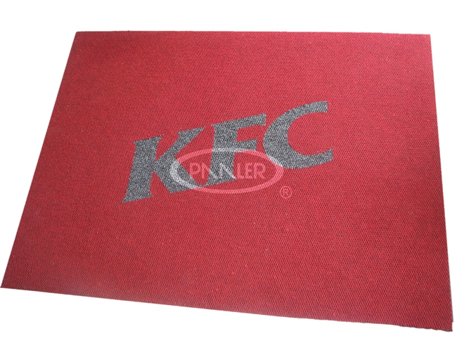 镶嵌LOGO地垫颜色