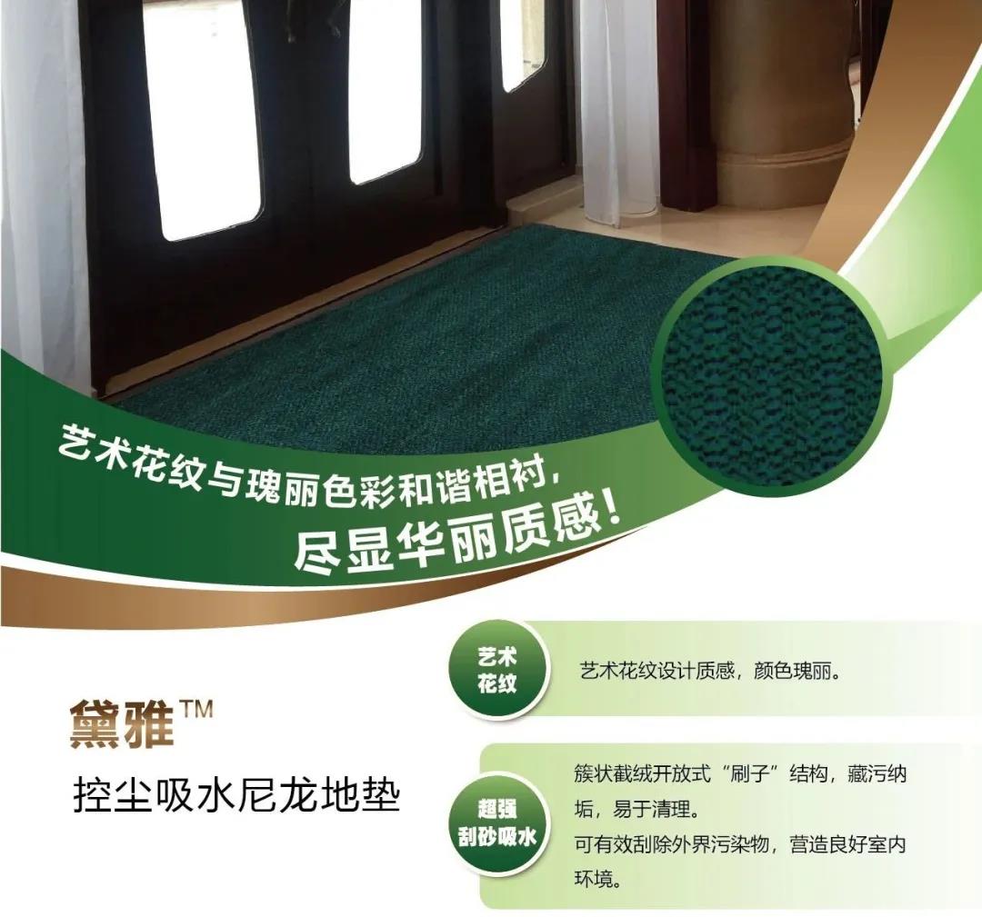 黛雅控尘吸水尼水地垫
