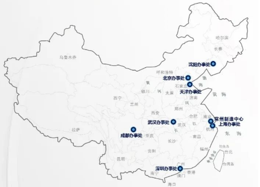 派勒地垫供应商地图